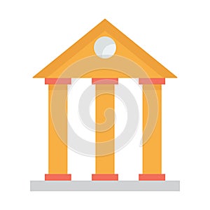 University Isolated Vector icon which can easily modify or edit
