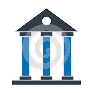 University Isolated Vector icon which can easily modify or edit