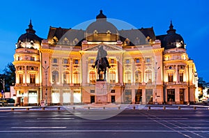 Universidad biblioteca en Bucarest rumania 