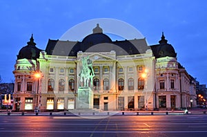 University Library, King Carol I, Bucharest