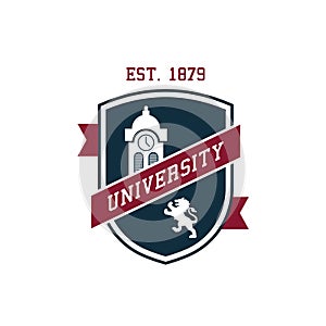 University logo design photo
