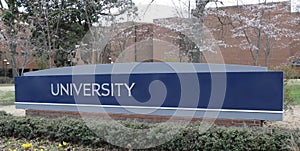 University Marquee