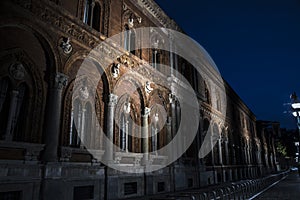 The University of Milan by Night, Milan