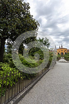 University of Padua Botanical Garden in Padua on a summer day