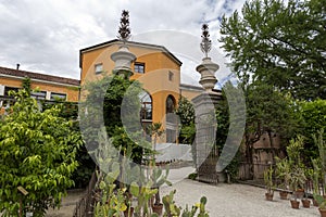 University of Padua Botanical Garden in Padua on a summer day