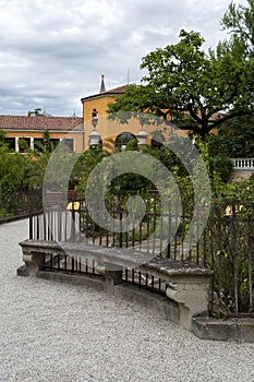 University of Padua Botanical Garden in Padua on a summer day