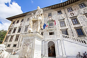 Piazza dei Cavalieri Palazzo della Carovana, Pisa, Italy