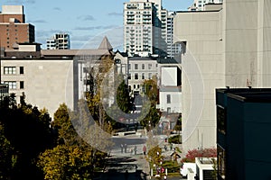 University Private Street at University of Ottawa - Canada