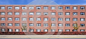 University residence halls photo