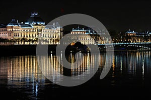 University and the Rhone river