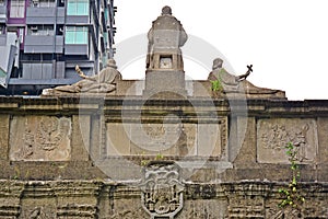 University of Santo Tomas arch of the century in Manila, Philippines