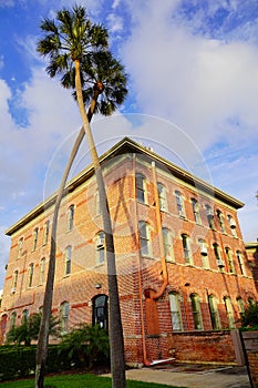 The University of Tampa campus building art