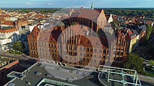 University Of Torun Uniwersytet Mikolaja Kopernika Aerial View Poland