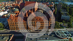 University Of Torun Uniwersytet Mikolaja Kopernika Aerial View Poland