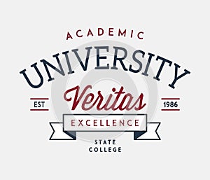 University veritas excellence
