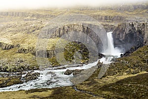 Unknow waterfall in Iceland