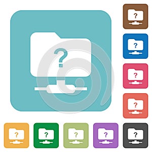 Unknown FTP rounded square flat icons