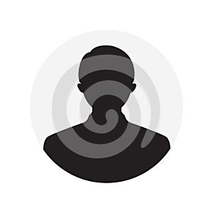 Unknown Male Silhouette Profile Vector