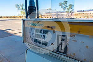 Unleaded petrol ULP gasoline station low prices close to Billa Bong roadhouse