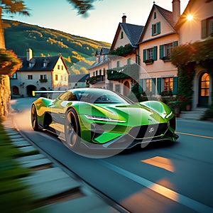 Unleash the Beast: High-Performance Sport Car photo