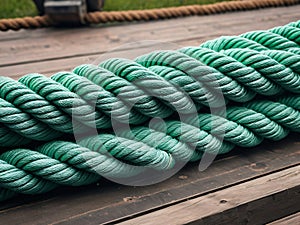 Unleash the Power of Rope Your Ultimate Outdoor Utility Companion.AI Generated