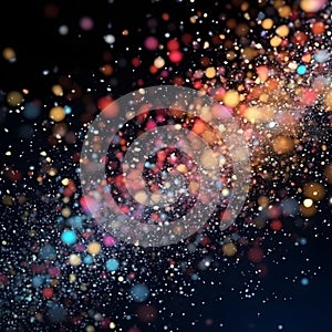 Unleash your artistic expression with abstract particle backgrounds for crafters and artists