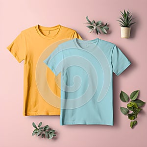 Unleash your artistic side with versatile mockup of t-shirt