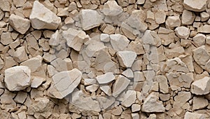 Earthy Canvas: Coarse Limestone Texture. AI generate