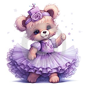 Unleash your Ä±magination with a cute ballerina teddy bear