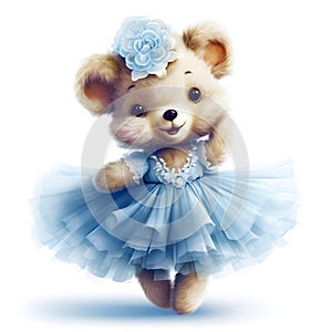 Unleash your Ä±magination with a cute ballerina teddy bear