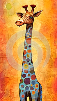 Unleashing the Playful Creativity: A Signature Giraffe Pattern i