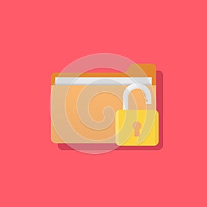 File icon flat design vector illustration