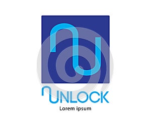 Unlock Logo Design