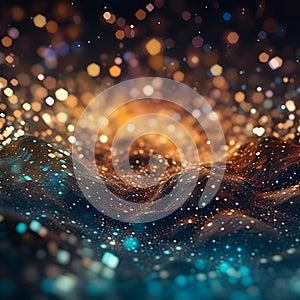Unlock the wonders of abstract particle backgrounds, unleashing your artistic potential