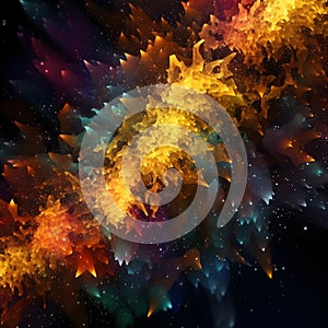 Unlock the wonders of abstract particle backgrounds, unleashing your artistic potential