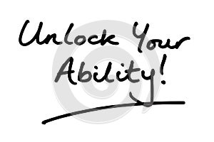 Unlock Your Ability