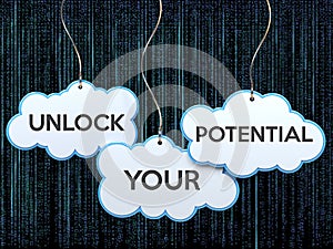 Unlock your potential on cloud banner