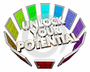 Unlock Your Potential Doors Future Skills Abilities