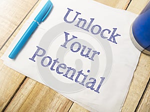 Unlock Your Potential, Motivational Inspirational Quotes