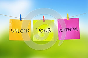 Unlock Your Potential, Motivational Inspirational Quotes