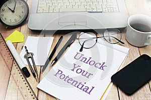 Unlock Your Potential, Motivational Inspirational Quotes