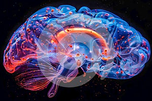 Unlocking the Mysteries of the Human Brain GenerativeAI photo