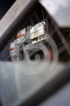 Unmaintained Electrical Installation on the Roadside