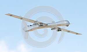 Unmanned aerial vehicle in the sky photo