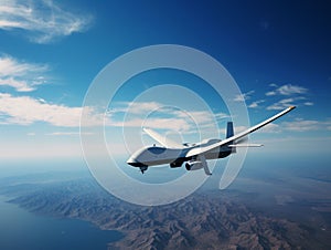 Unmanned Aerial Vehicle (UAV) in Flight