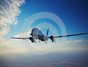 Unmanned Aerial Vehicle (UAV) in Flight