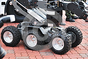 Unmanned Military Vehicle Wheels