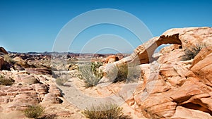 Unnamed Arch, Rainbow Vista, Valley of Fire State Park, NV