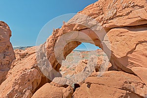 Unnamed Arch, Valley of Fire State Park, NV photo