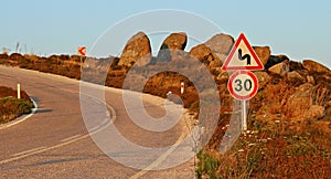 Unnamed Road and Signage